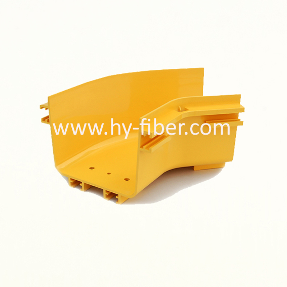 Fiber Cable Runner Horizontal Elbow